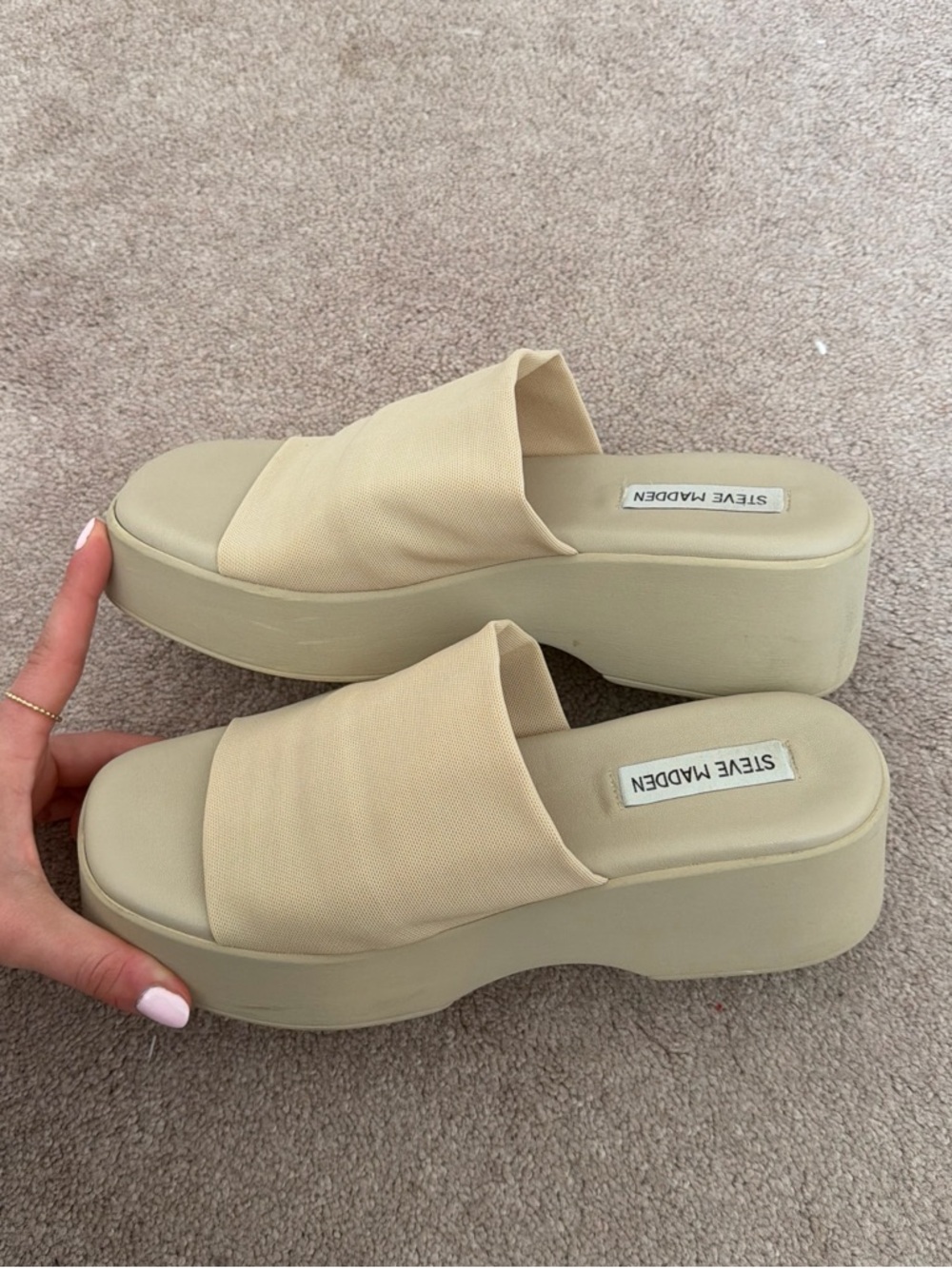 Steve Madden Platform Sandals